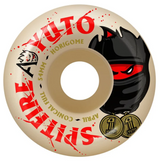 Spitfire x April Yuto Con Full Wheels Set White Red 54/99d