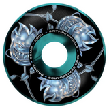 Spitfire x April BH Rose Rad Wheels Set Black Blue Swirl 46/99d