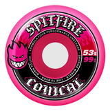 Spitfire F4 Conical Wheels Set Pink 53mm/99d