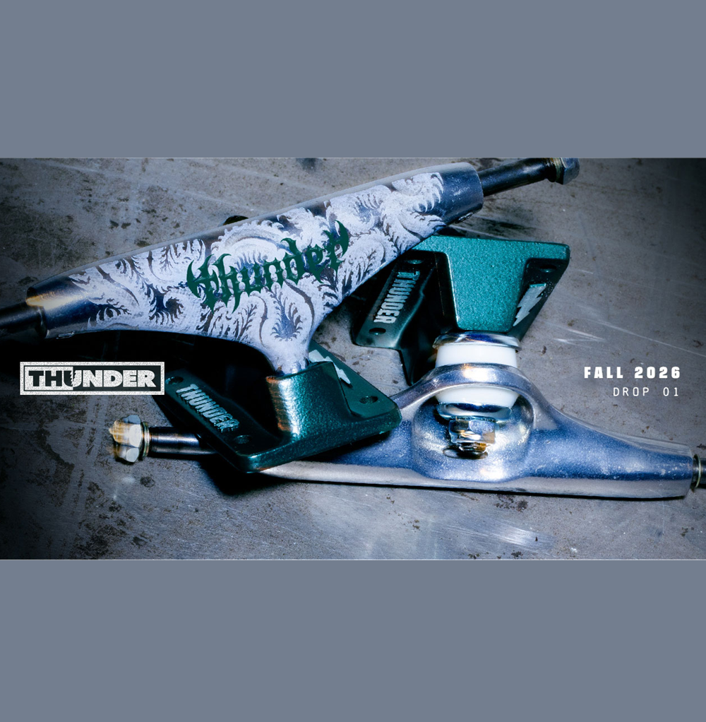 Thunder T-II Catalyst Regen Trucks Green Silver 148 Set