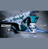 Thunder T-II Catalyst Regen Trucks Green Silver 148 Set