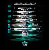 Thunder Team T2 Trucks Polished 161mm Set