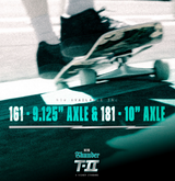 Thunder Team T2 Trucks Polished 181mm Set