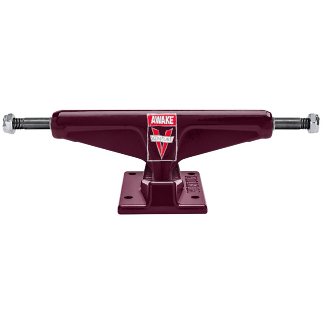 Venture Scribble Awake Trucks Maroon 5.6 Set
