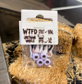 WTFD R2 Street Fingerboard Wheels Purple Marble STD 7.5mx5m 65d