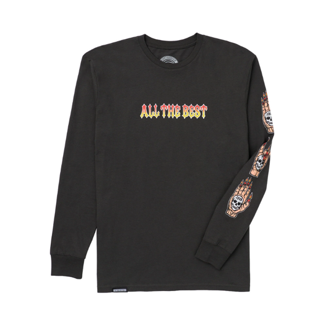1910 Arrows in the Dark LS Tee Vintage Black