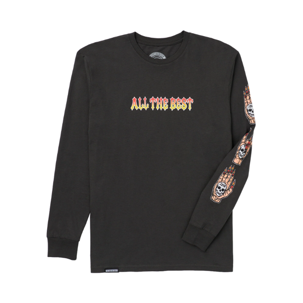 1910 Arrows in the Dark LS Tee Vintage Black L