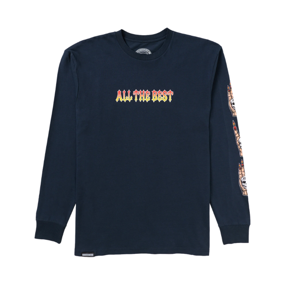 1910 Arrows in the Dark LS Tee Navy S