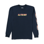 1910 Arrows in the Dark LS Tee Navy