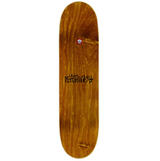 Deathwish Caustic Skateboard Deck White Black 8.38x14.5wb