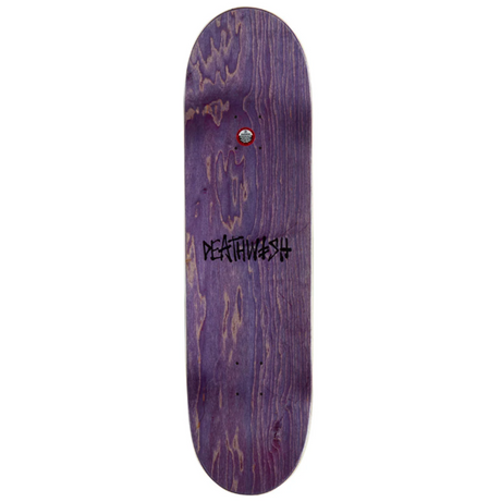 Deathwish Jake Hayes Dagger Skateboard Deck White Red 8.6x14.5wb
