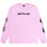 Deathwish Bed of Roses LS Tee Pink M