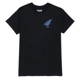 Heroin Crow Tee Black Large