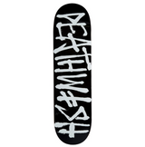 Deathwish Deathspray Skateboard Deck Black White 8.38x14.5WB