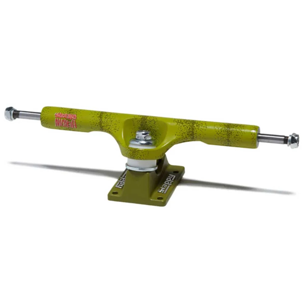 Slappy Heroin Hollow Pickle Trucks Green 10.5 Set