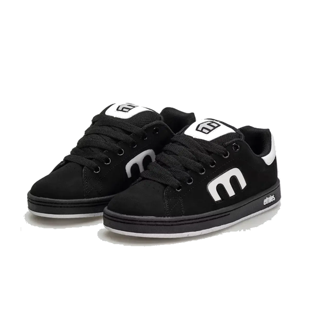 Etnies Callicut Foundation Skate Shoes Black White Black 10