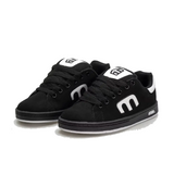 Etnies Callicut Foundation Skate Shoes Black White Black 9