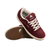 Emerica Mute Core Skate Shoes Burgundy 9.5