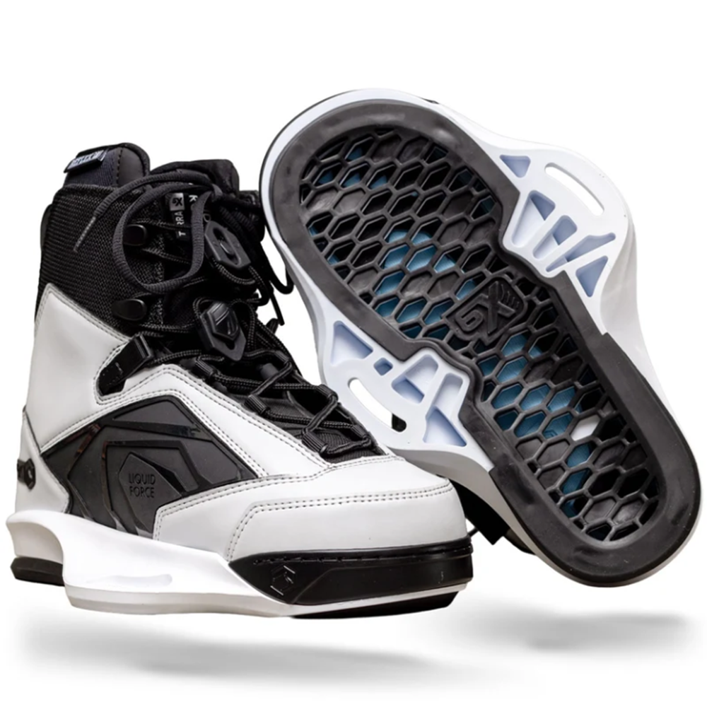 Liquid Force Terra 6x Bindings 26 White Black 11-12
