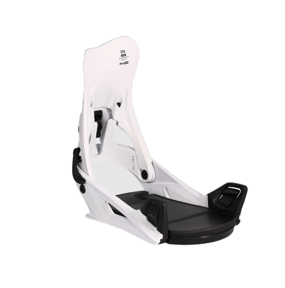 Flux DS StepOn Snowboard Bindings White Scales Medium