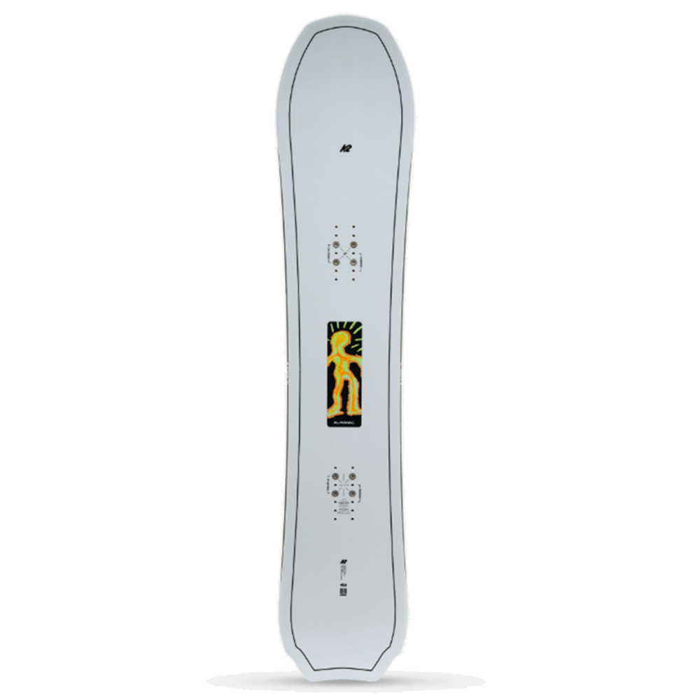 K2 Almanac Snowboard 2627 Grey 157