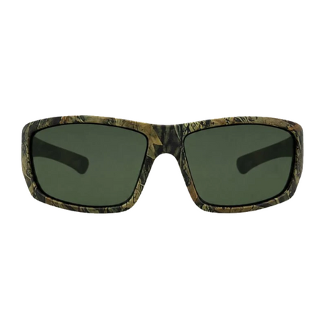 Carve Moray Sunglasses Matte Camo Green Grey Polarized