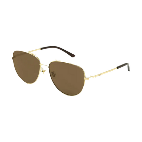 Carve Solana Sunglasses Gold Metal Brown Polarized