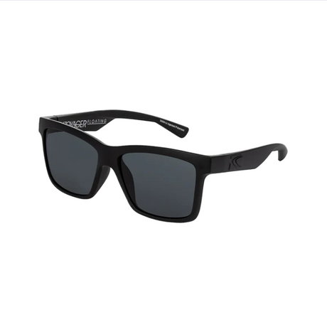 Carve Voyager Hydrophobic Sunglasses Matte Black Grey Polarized