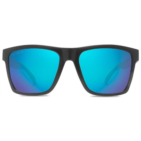 Abaco Cruiser II Polarized Sunglasses Matte Black Ocean Mirror