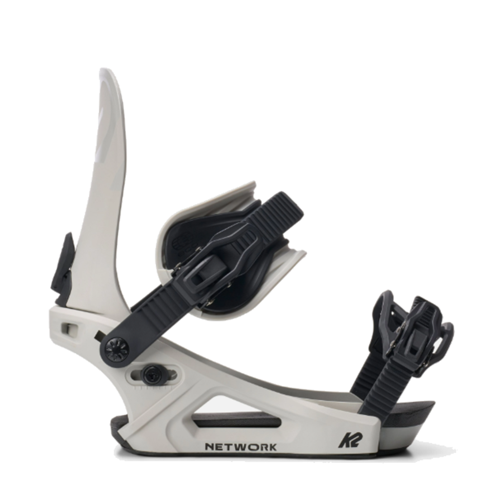K2 Network Snowboard BIndings 2627 Womens Grey Small