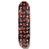 Evisen Mr Shrimp Skateboard Deck White Red 8.38x14.25WB