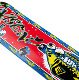 Evisen Sauce Fish Skateboard Deck Red Blue 8.25x14WB