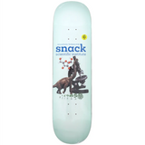 Snack Scientific Institute Skateboard Deck White 8.5x14.25WB