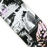 Theories Kumite Skateboard Deck White Black 8.5x14.5WB