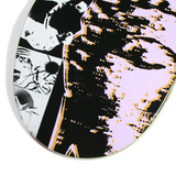 Theories Kumite Skateboard Deck White Black 8.5x14.5WB