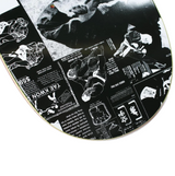 Theories Kumite Skateboard Deck White Black 8.5x14.5WB