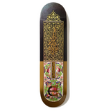 Evisen Ancient Flora Skateboard Deck Black Gold 8.5x14WB