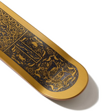 Evisen Ancient Flora Skateboard Deck Black Gold 8.5x14WB