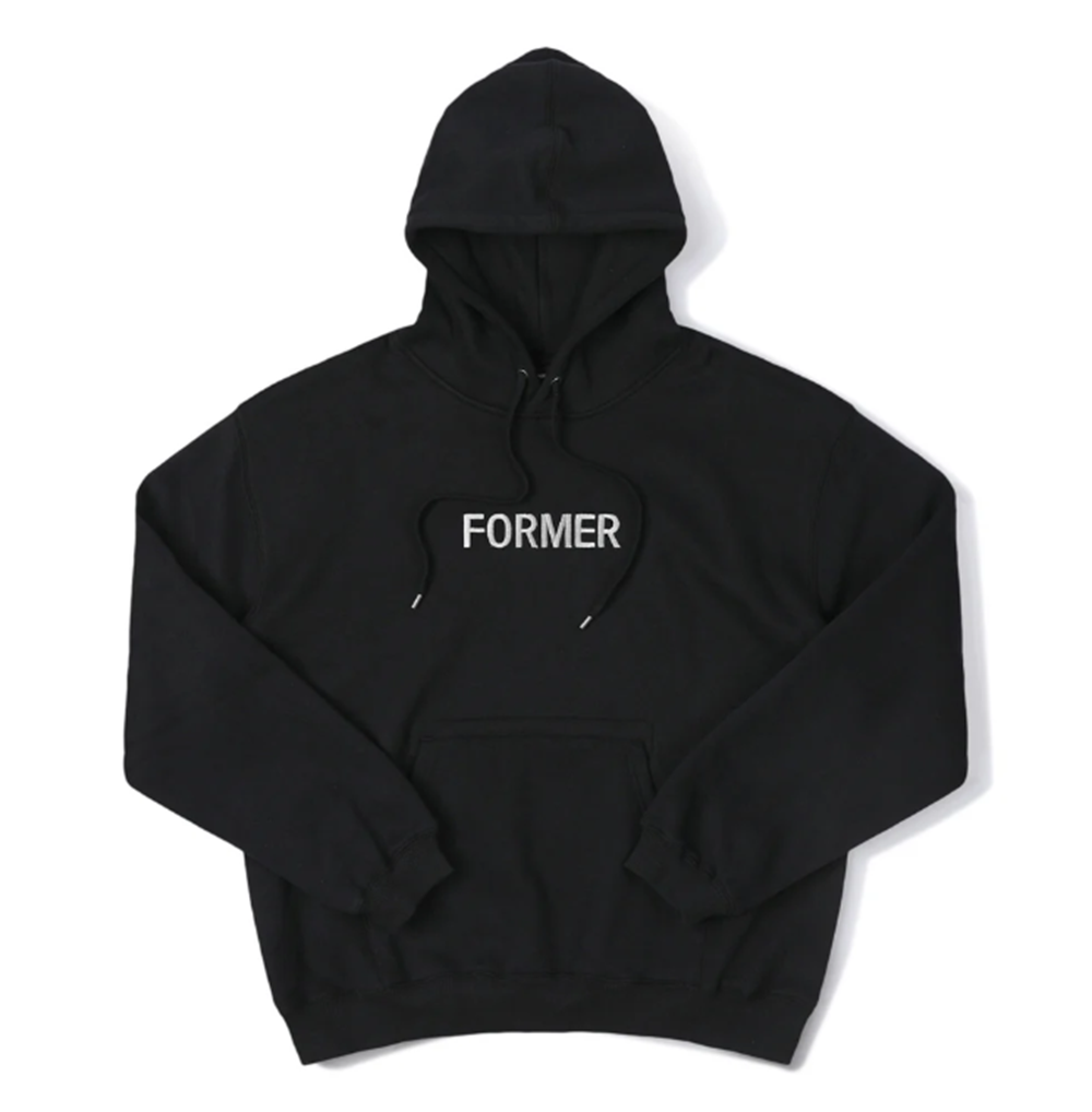 Former Legacy Embroidered Hoodie Black S