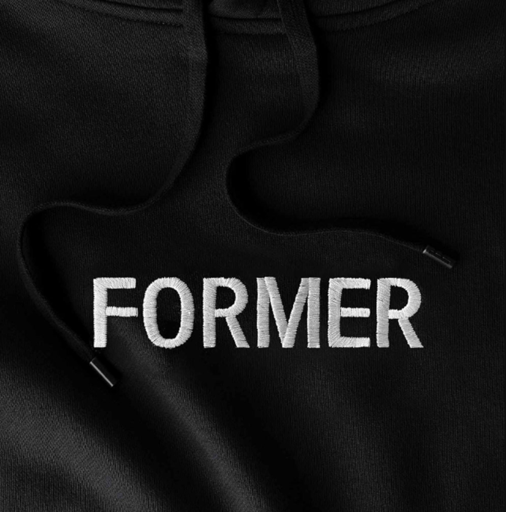 Former Legacy Embroidered Hoodie Black