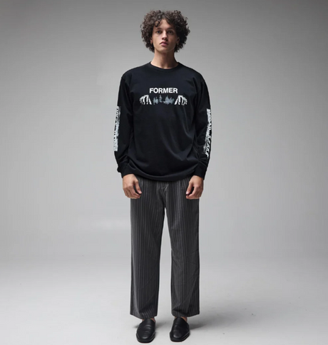 Former Engineered Longsleeve Tshirt Black