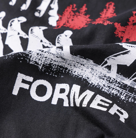 Former Engineered SS Tshirt Washed Black