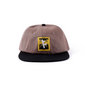 Former Slant F Cap Hat Brown Snapback