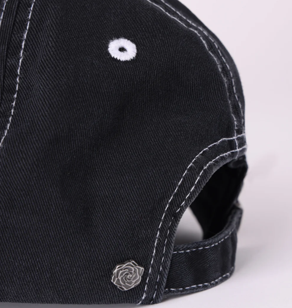 Former Legacy Rose Cap Hat Black Snapback