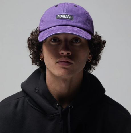 Former Legacy Rose Cap Hat Purple Snapback