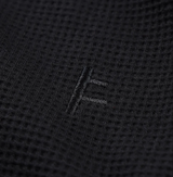 Former AG Raglan Waffle Crewneck Black Medium