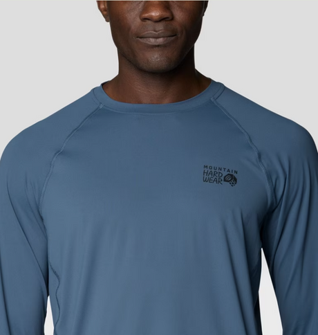 Mountain Hardwear Crater Lake LongSleeve Mens Astral Blue