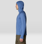 Mountain Hardwear Crater Lake Heavy Half Zip Hood Mens Blue