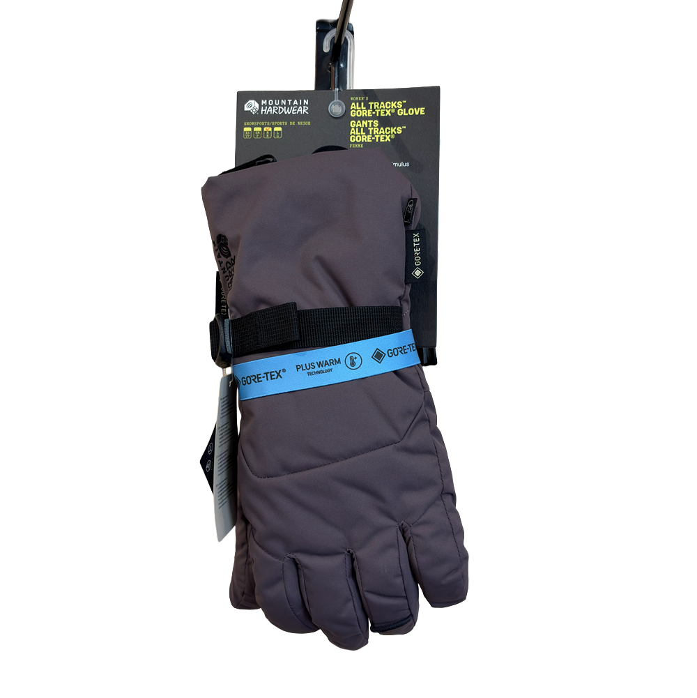 Mountain Hardwear All Track Goretex Gloves Womens Purple Sage