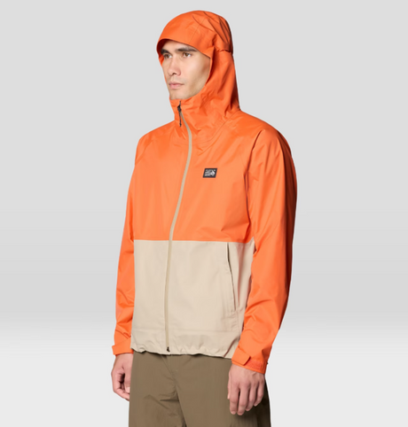Mountain Hardwear Threshold Jacket Mens Orange Tan